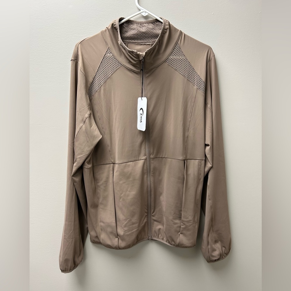 Zyia Women's Brown Dust Pro Trainer Jacket